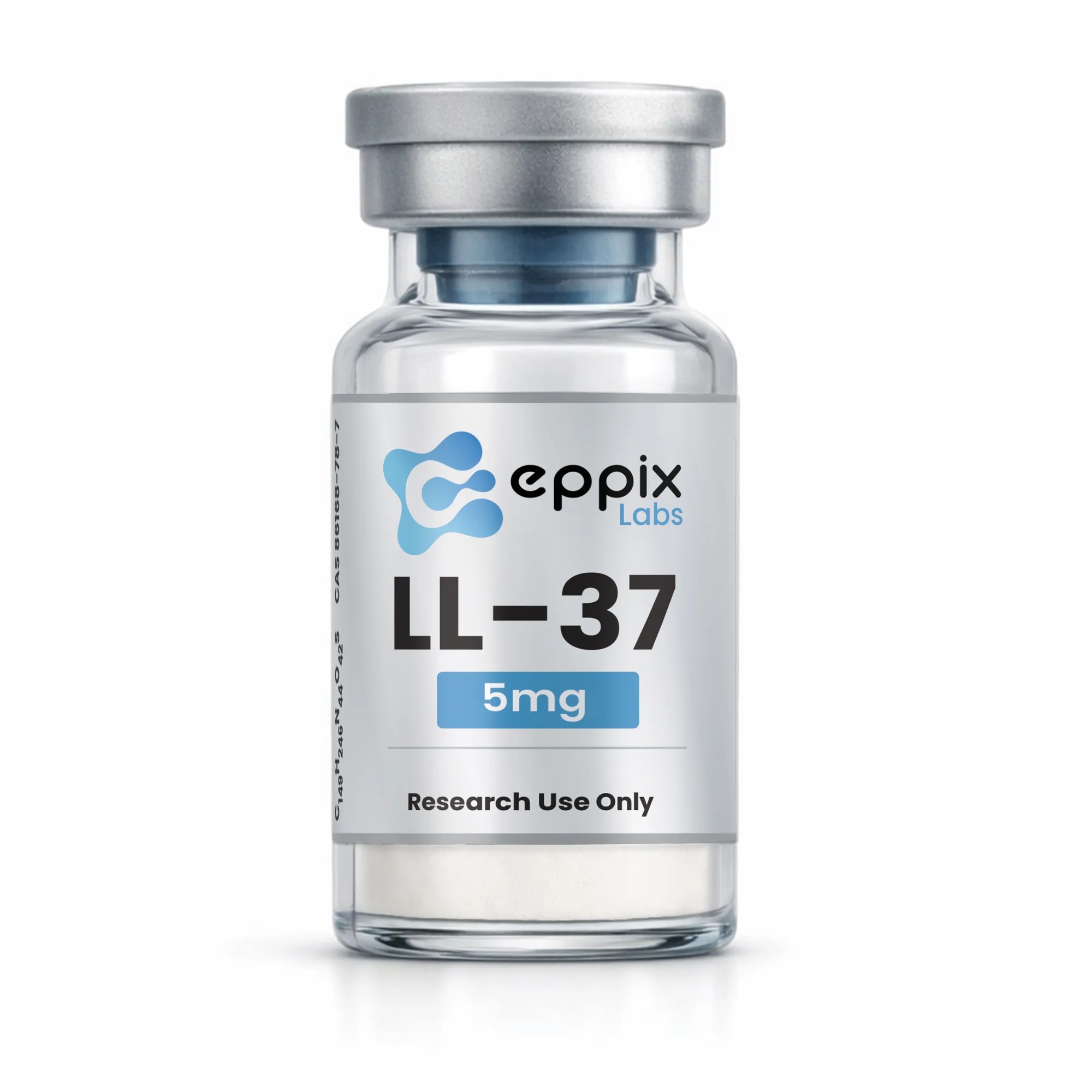LL-37, lyophilized research peptide vial, Eppix Labs