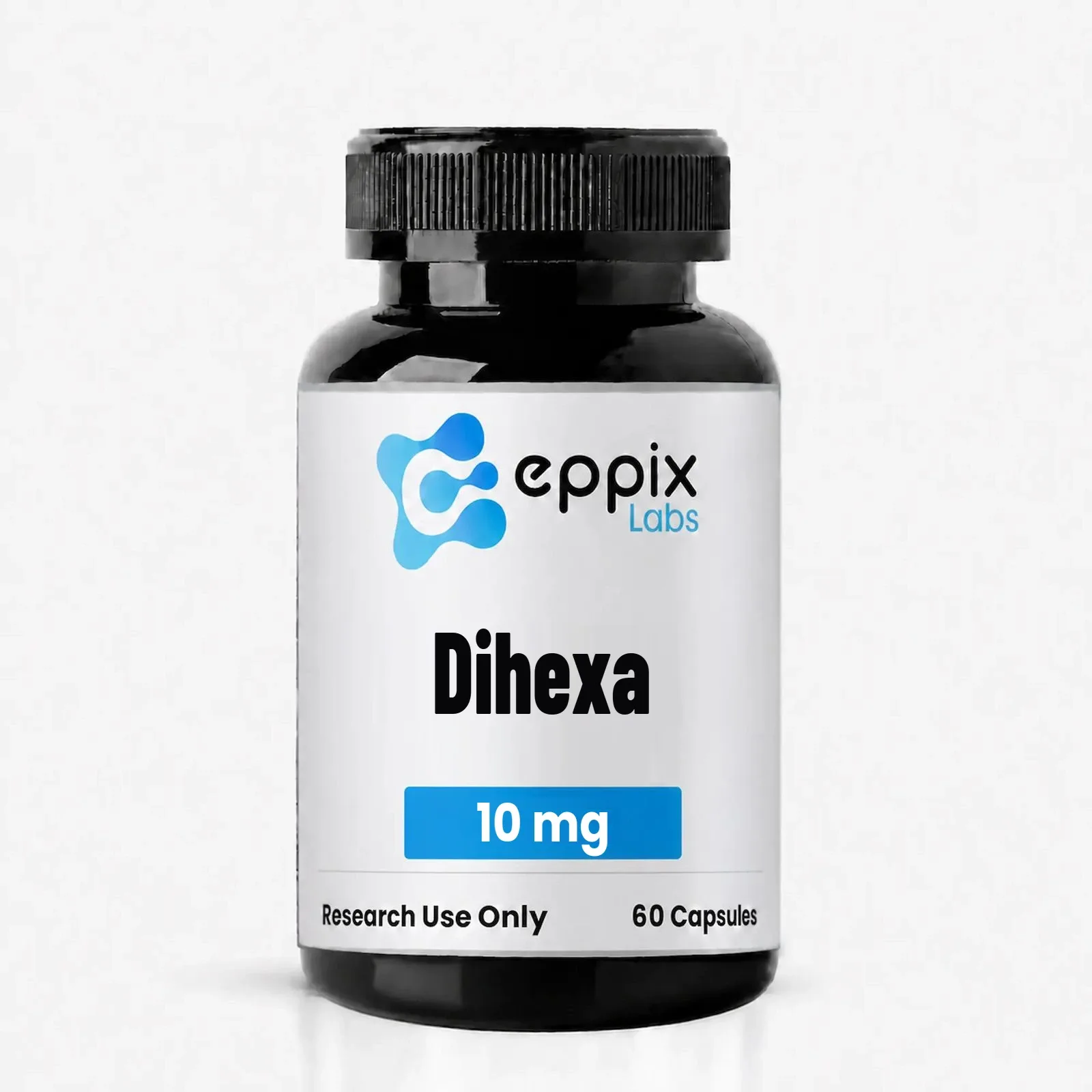 Dihexa Capsules, lyophilized research peptide vial, Eppix Labs